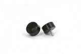 Bump Stop; Black; 1 in. Tall x 2 in. Dia. 10mm Single Stud; 2 Per Set;