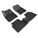 21- Ford Bronco Kagu Rear Floor Liners Black - 3D MAXpider L1FR14601509