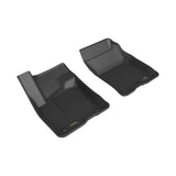 KAGU Floor Mat; Black; 2 pc. Front Row;