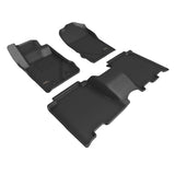 21-   Ford Bronco Kagu Rear Floorliners Black - 3D MAXpider L1FR14901509