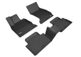 KAGU Floor Mat; Black; 3 pc.; 2 pc. Front Row; 1 pc. 2nd Row;