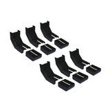 Bracket Covers for Raptor Series Slide Track Running Boards Only - Qty 6 Set - Raptor Series RB-BKC6